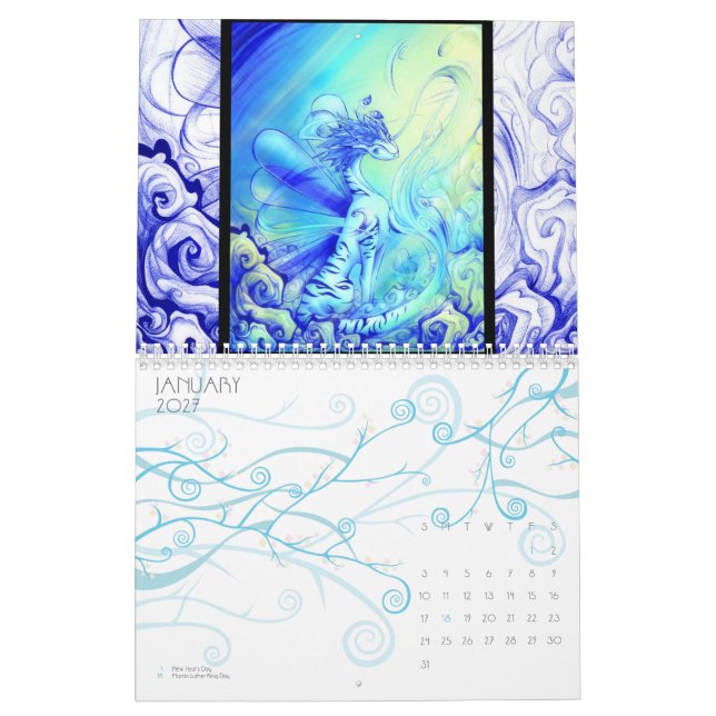 Fantasy Calendar 2011 (Jan 2027)