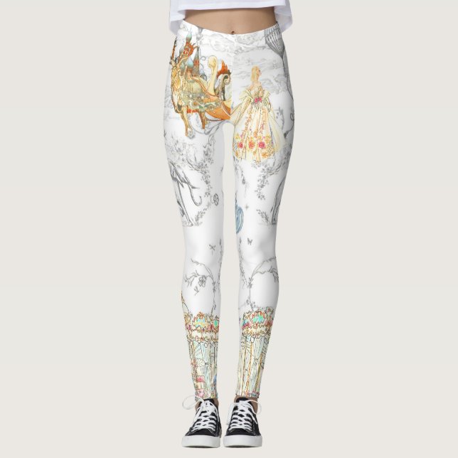 Fantasy Carousel Leggings Fairytale Magic (Front)