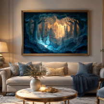 Fantasy Castle 36x24 Acrylic Wall Art