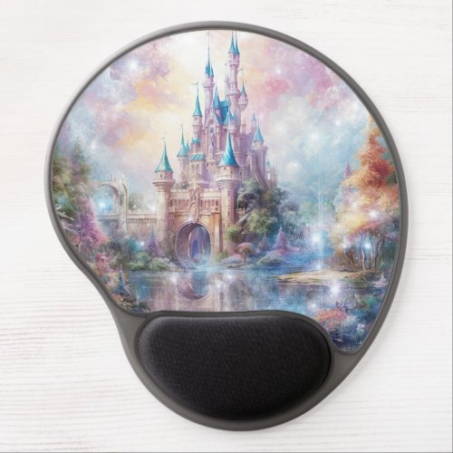 Fantasy Castle and Scenery Gel Mouse Pad