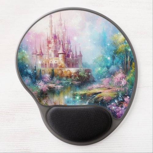 Fantasy Castle and Scenery Gel Mouse Pad