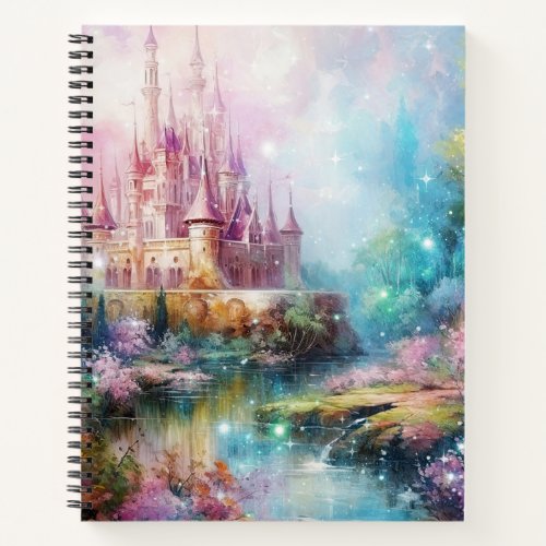 Fantasy Castle and Scenery Notebook