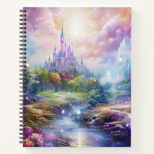 Fantasy Castle and Scenery Notebook