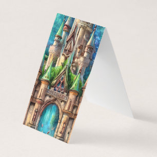 Fantasy Castle Business Card