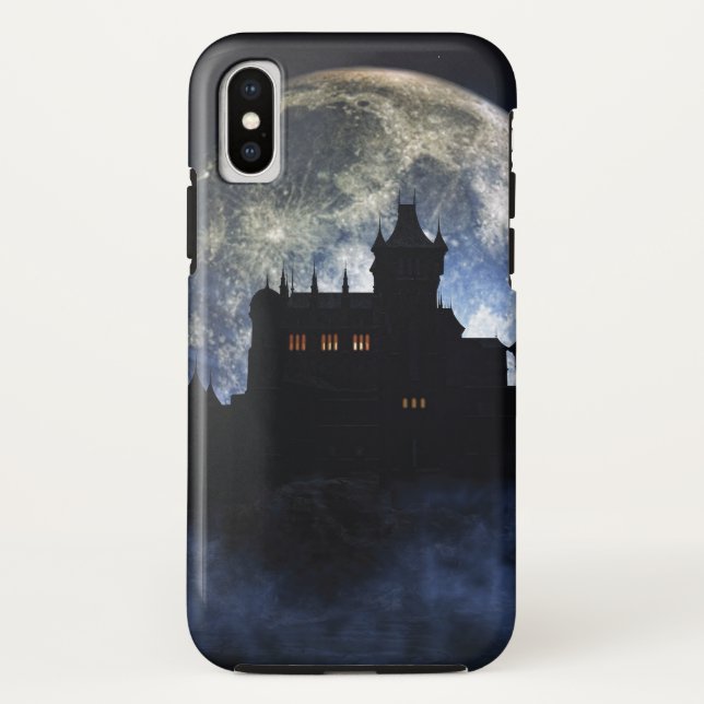 Fantasy castle during night Case-Mate iPhone case (Back)