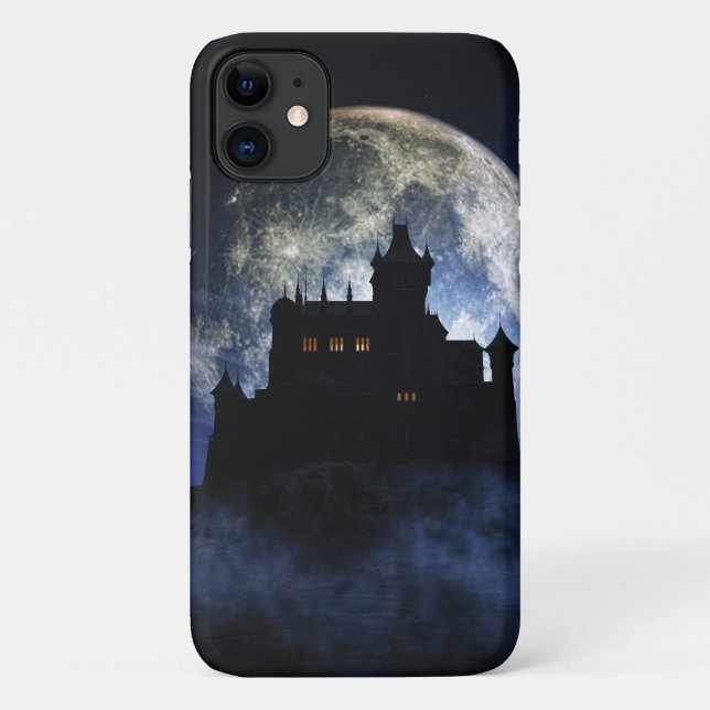 Fantasy castle during night Case-Mate iPhone case (Back)
