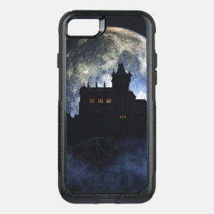 Fantasy castle during night OtterBox commuter iPhone SE/8/7 case