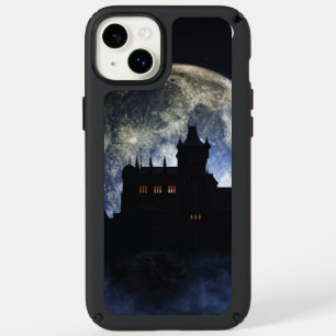 Fantasy castle during night speck iPhone 14 plus case