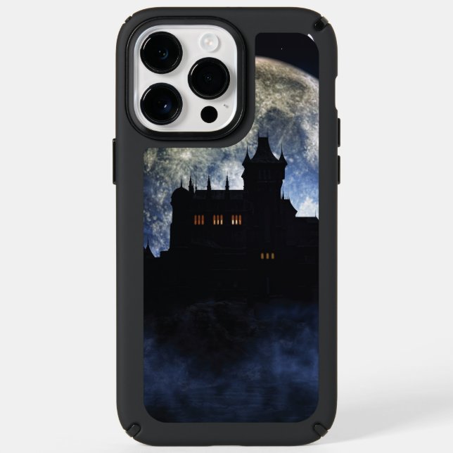 Fantasy castle during night speck iPhone case (Front)