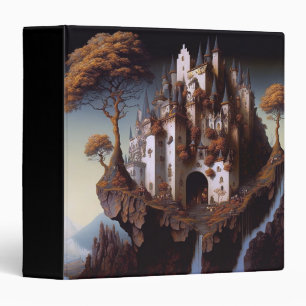 Fantasy Castle Fantasy Art 3 Ring Binder