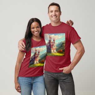 Fantasy Castle Happy Landscape 1 T-Shirt