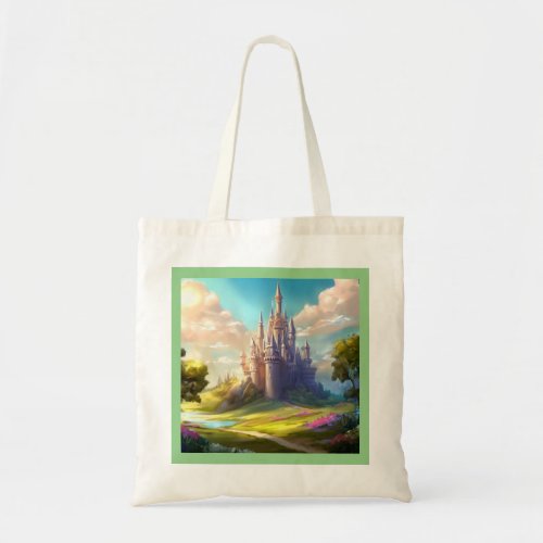 Fantasy Castle Happy Landscape 2 Tote Bag