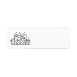 Fantasy Castle Label