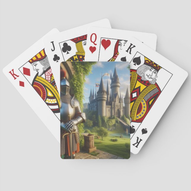 Fantasy Castle  Poker Cards (Back)