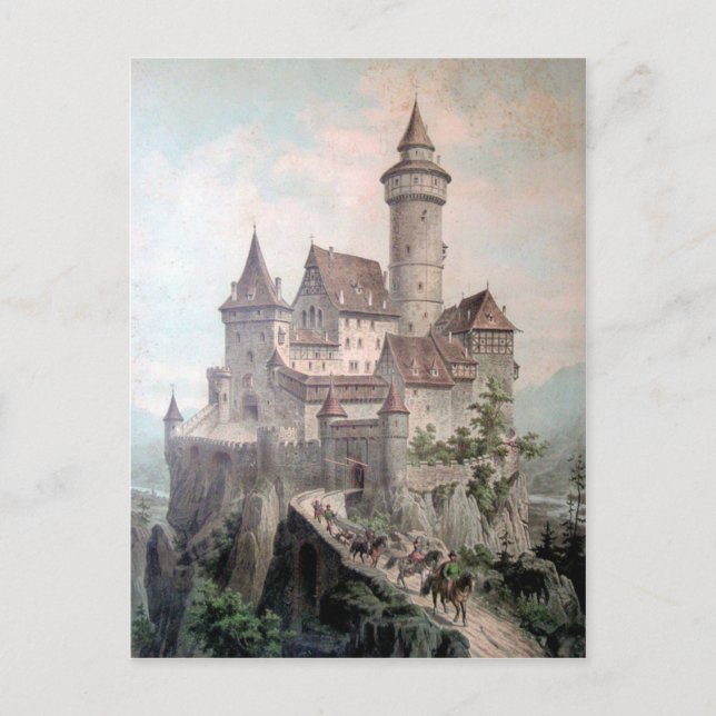 Fantasy Castle Postcard (Front)