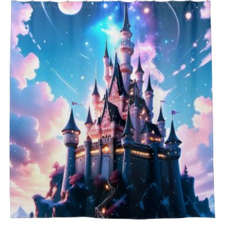 Fantasy Castle Shower Curtain