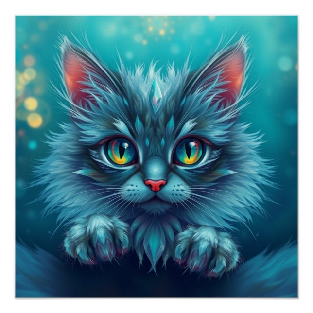 Fantasy Cat Poster (Front)