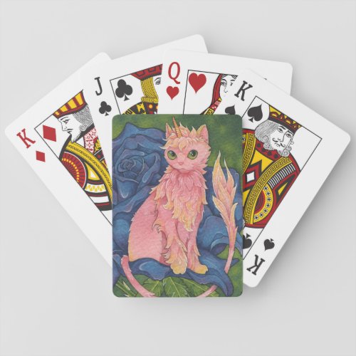 Fantasy Cats Oracle Affirmation _ Beauty Poker Cards