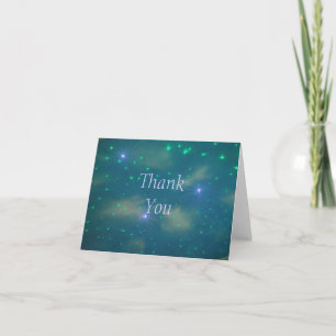 Fantasy Celestial Thank You Card