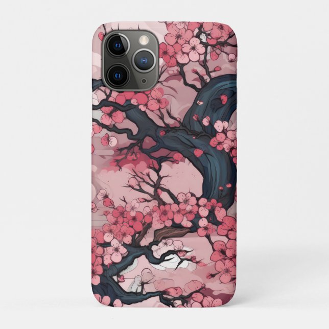 Fantasy Cherry Blossom Dreamscape Case-Mate iPhone Case (Back)