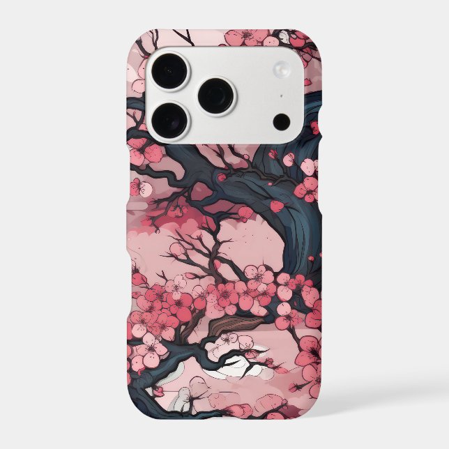 Fantasy Cherry Blossom Dreamscape Iphone Case (Back)