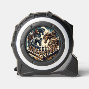 Fantasy Chess Knights Tape Measure