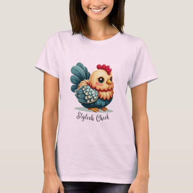 Fantasy chicken t-shirt (Front)