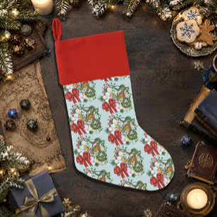 Fantasy Chinese Dragon Christmas Wreath Fantasy Stocking