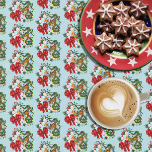 Fantasy Chinese Dragon Christmas Wreath Fantasy Tablecloth