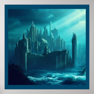 Fantasy City of Atlantis 1 Poster