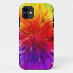 Fantasy Color Background Abstract Pattern iPhone 11 Case