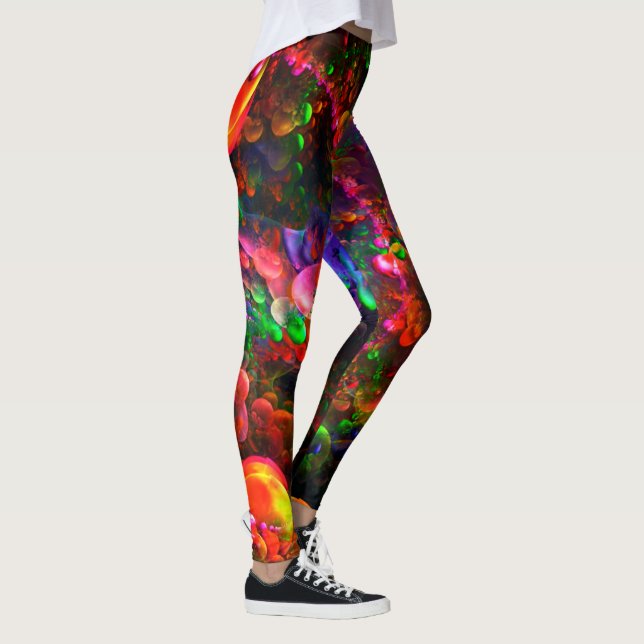 Fantasy color combo leggings (Right)