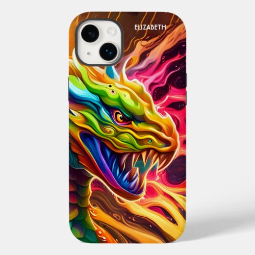 Fantasy Colorful Myth Vivid Dragon Case_Mate iPhone 14 Plus Case