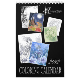 Fantasy Coloring Calendar