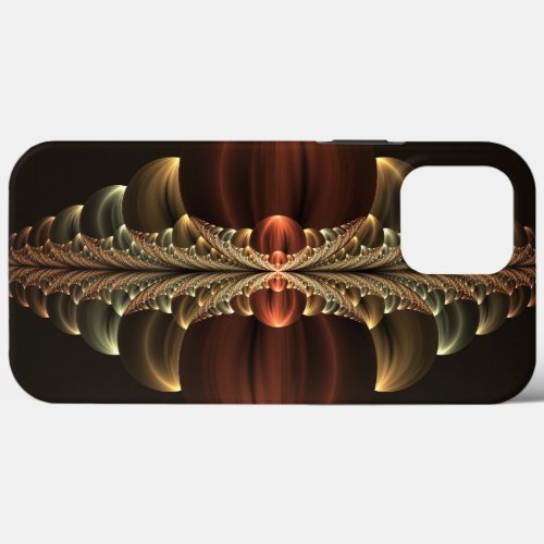 Fantasy Construction Shiny Abstract Fractal Art iPhone 13 Pro Max Case