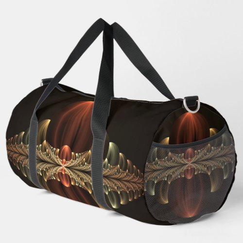 Fantasy Construction Shiny Abstract Fractal Art Duffle Bag