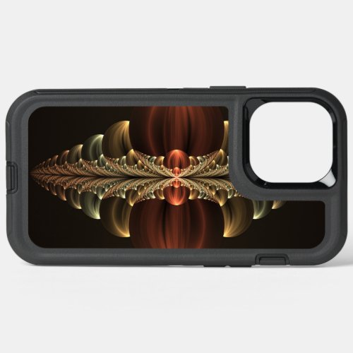 Fantasy Construction Shiny Abstract Fractal Art iPhone 13 Pro Max Case