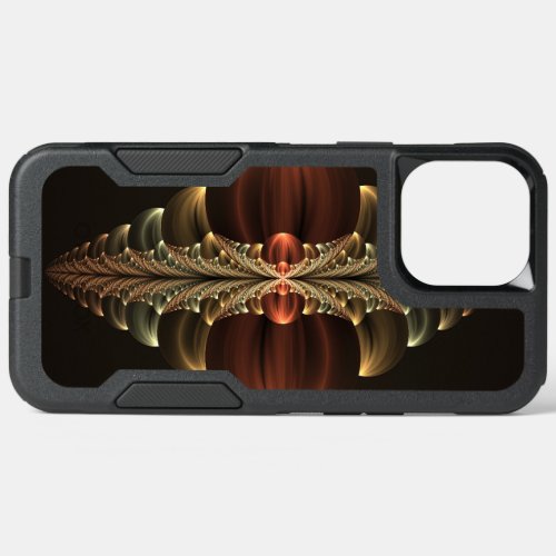 Fantasy Construction Shiny Abstract Fractal Art iPhone 13 Pro Max Case