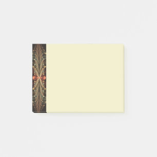 Fantasy Construction Shiny Abstract Fractal Art Post-it Notes