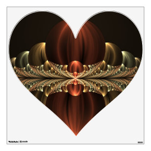 Fantasy Construction Shiny Abstract Fractal Art Wall Decal