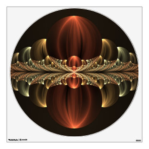 Fantasy Construction Shiny Abstract Fractal Art Wall Decal