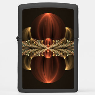 Fantasy Construction Shiny Abstract Fractal Art Zippo Lighter