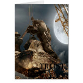 Fantasy  Crane Operator Men in Bucket Trust Night (Front)