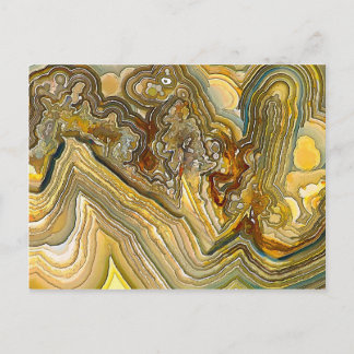 Fantasy Crazy Lace Agate Opus 01 Postcard