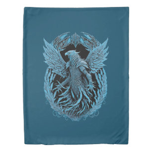 Fantasy Creature   Medieval Eagle Duvet Cover