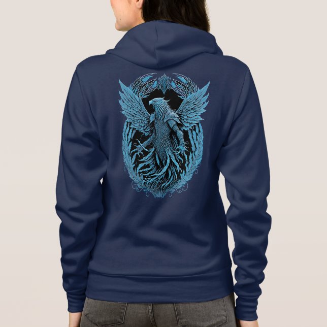 Fantasy Creature | Medieval Eagle Hoodie (Back)