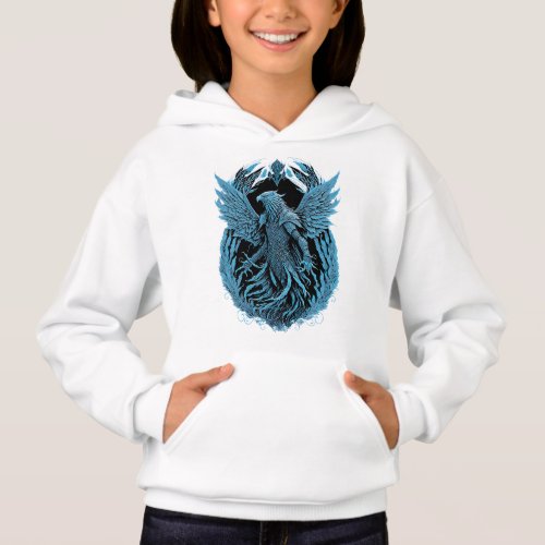 Fantasy Creature  Medieval Eagle Hoodie