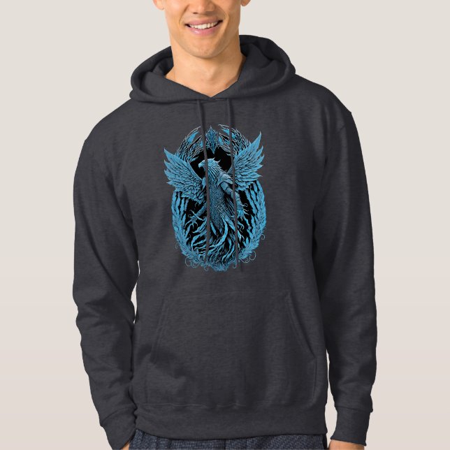 Fantasy Creature | Medieval Eagle Hoodie (Front)