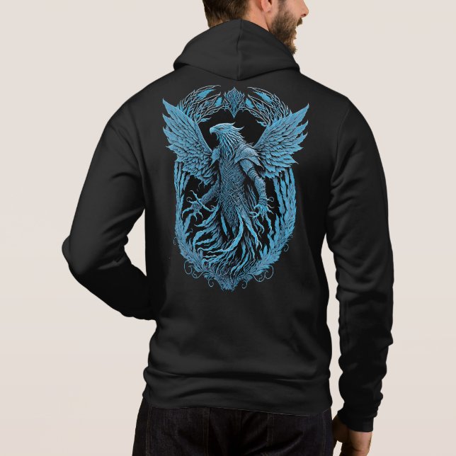 Fantasy Creature | Medieval Eagle Hoodie (Back)