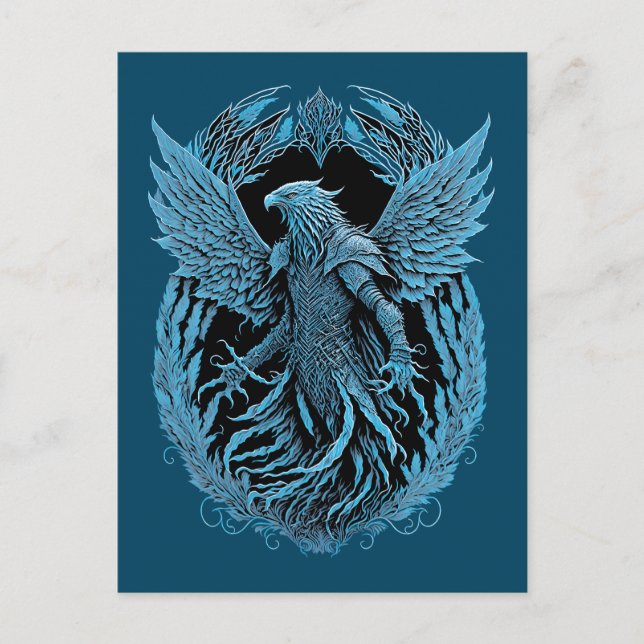 Fantasy Creature | Medieval Eagle Postcard (Front)